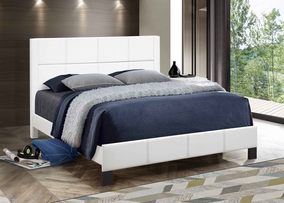 Bliss White Double Size Bed – Modern Luxury | Sleepcomfy Sleep comfy