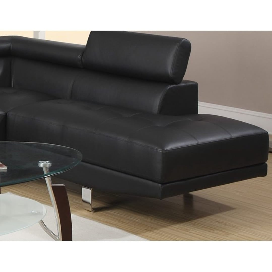 Leather Corner chaise Sofa
