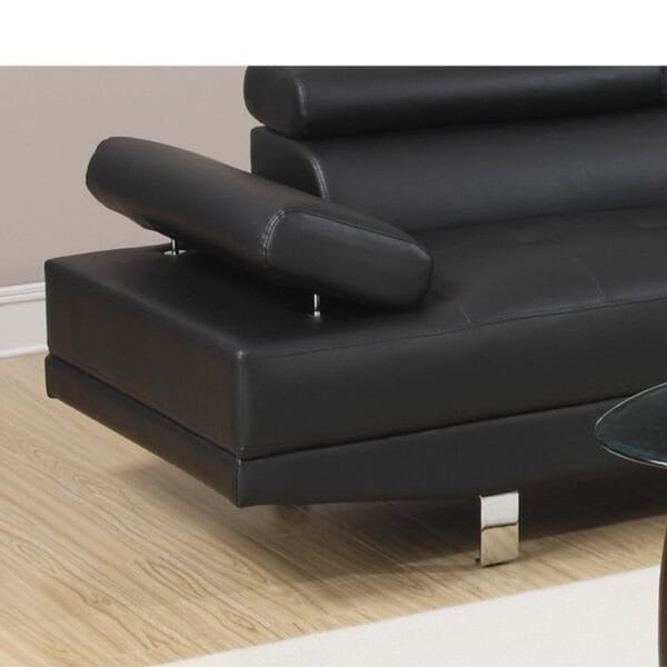 Leather Corner chaise Sofa