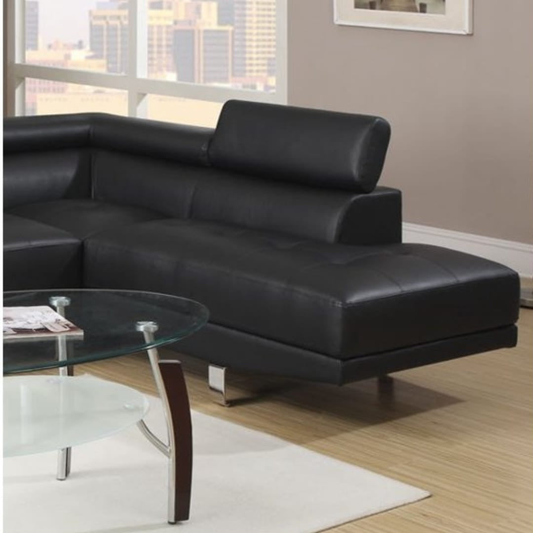 Leather Corner chaise Sofa