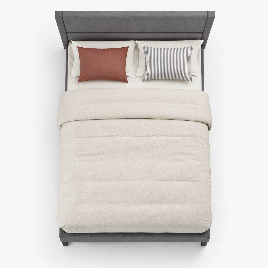 New Bliss GreyBed – Double, Queen &amp; King Size | Free Shipping at Sleepcomfy Sleep comfy